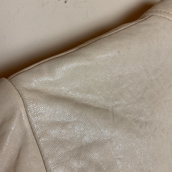 Vince Lamb Leather Moto Asymmetrical Jacket Size L - Picture 15 of 16